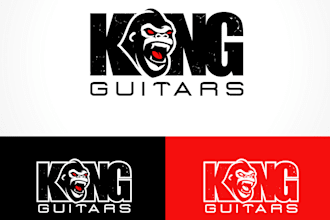 design killer lion, gym, fitness and sports, gorilla logo