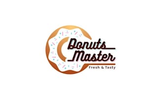 design unique donuts shop logo