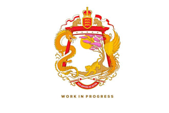 design family coat of arms logo