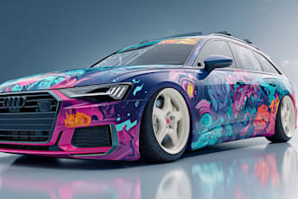create car wrap design for you