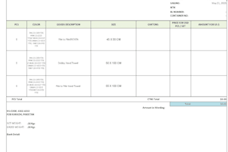 prepare professional import export documents