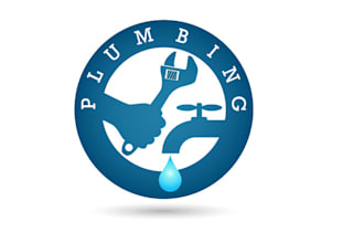 design a professional plumbing logo for your business or service