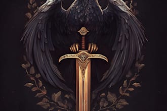 do logo designer anime, fantasy