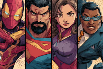 design your superhero character