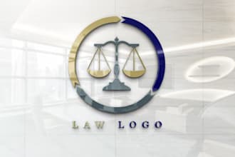 design professional logo for attorney, legal and law firm