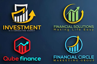 logo design for finance, marketing and investment business