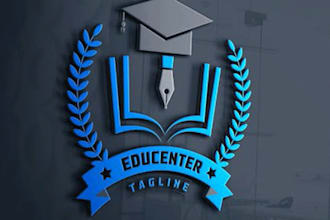 do educational logo for schools, colleges, institutes and university