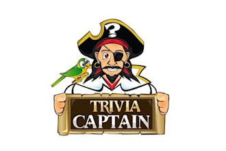 design perfect angry or e sports logo for trivia captain