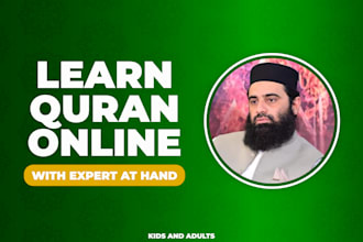 teach quran with tajweed, hifz, and qaida