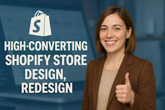 design, redesign shopify website for your skincare brand