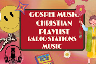 do christian music airplay on 10k christian college radio stations, fb audience