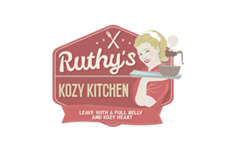 design kitchen breakfast food truck logo