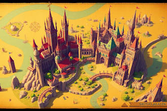create your fantasy city map