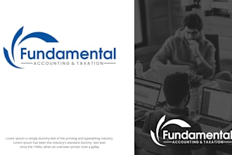 make an professional finance, accounting logo design