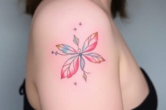 create a watercolor tattoo design