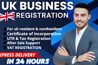 uk llc registration, UK ltd registration, ein and nonprofit startup, uk vat