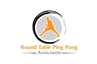 design outstanding new ping pong association logo