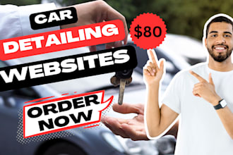 do car detailing car rental car wash website auto repair logo car dealer website