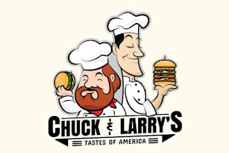 design remarkable new burger franchise logo
