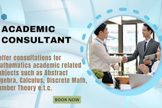 offer consultations for math subjects