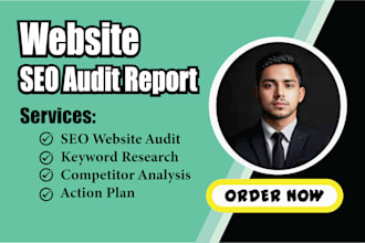 do SEO audit, keyword research and competitor analysis