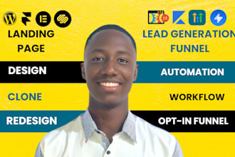 create a high converting lead generation funnel and landing page for coaches