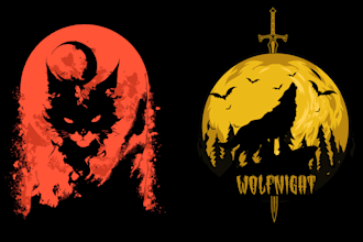create graphic t shirt design and merchandise