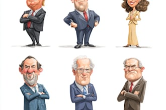 create political and editorial cartoons