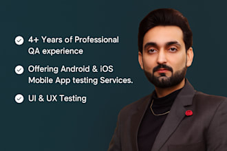be your QA tester for android and ios applications