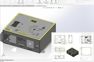 solidworks sheet metal design for fabrication and laser cutting