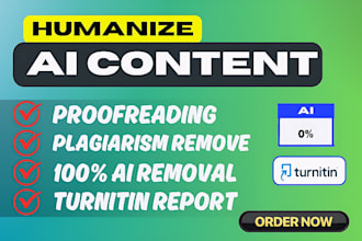 detect, edit, rewrite and humanize ai content within one hour