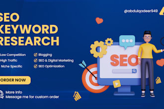 do SEO keyword research to increase your website traffic