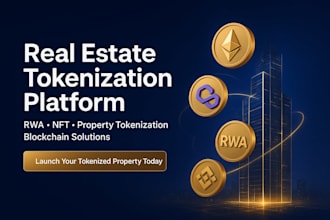 launch real estate tokenization property tokenization platform rwa nft token