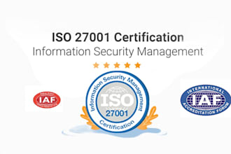 provide iso 27001, 21001, and  45001, iaf approved certification services
