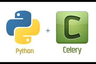 build a python django celery application