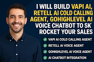 build ai cold calling agent ai voice bot with vapi ai retell ai gohighlevel