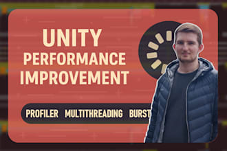 do bug fix or performance fix in your unity game project