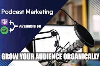 do podcast promotion organically