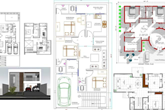 draw 2d architecture floor plan structural building pe stamp structural drawing