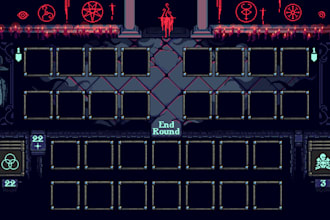 create pixel art UI