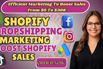 do shopify marketing ecommerce dropshipping marketing to boost shopify sales