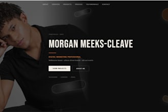 design a personalized portfolio website that gets you hired