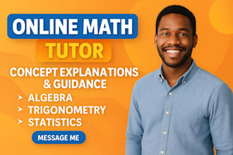 online math tutoring in algebra trigonometry calculus discrete math