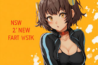 draw your anime girl original character or fanart