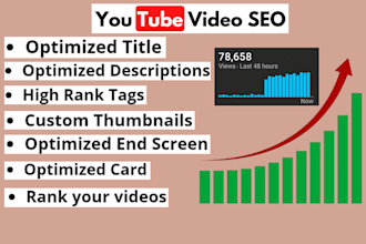 rank your youtube video with proper seo