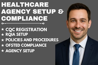 support healthcare providers with cqc, rqia, and ofsted registration