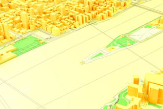 create 3d interactive maps and city models