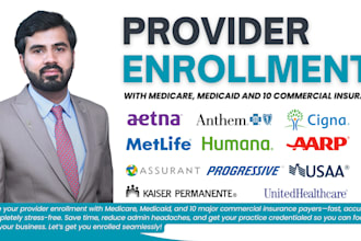 credentialing, provider enrollment with medicaid, medicare