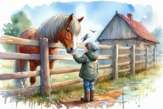 draw expressive and fun children book illustrations