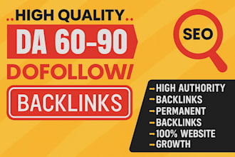provide high authority tf homepage dofollow backlinks